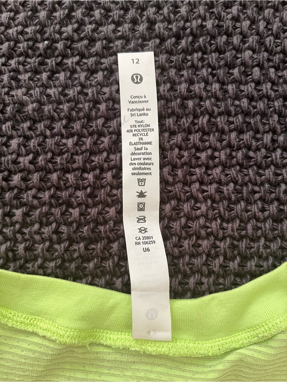 NWOT Lululemon Swiftly Tech LongSleeve Shirt Top Sweater Running Training - Picture 4 of 9